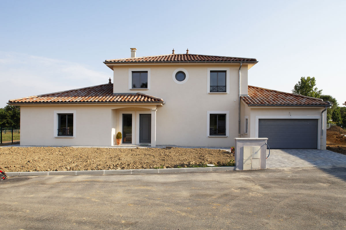 L'architecture classique d'une maison d'inviduelle