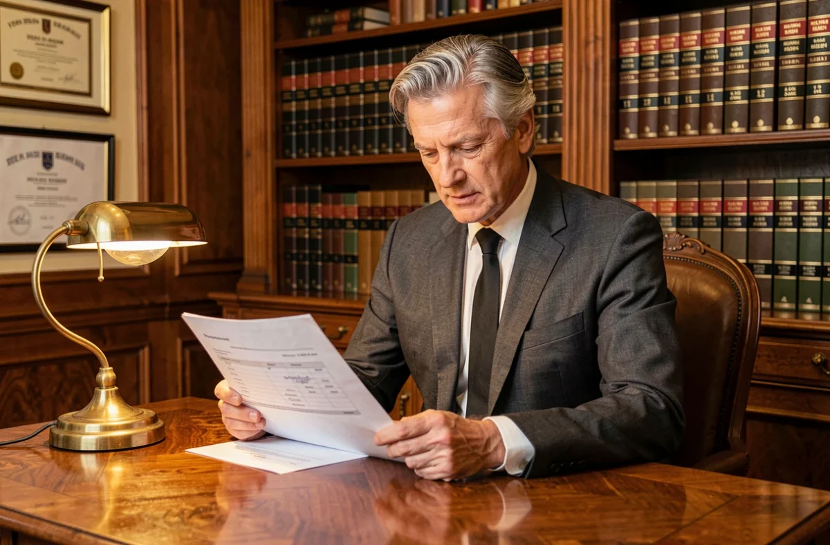 Directeur du Cabinet Bertin Immobilier dans un bureau classique de syndic en Essonne