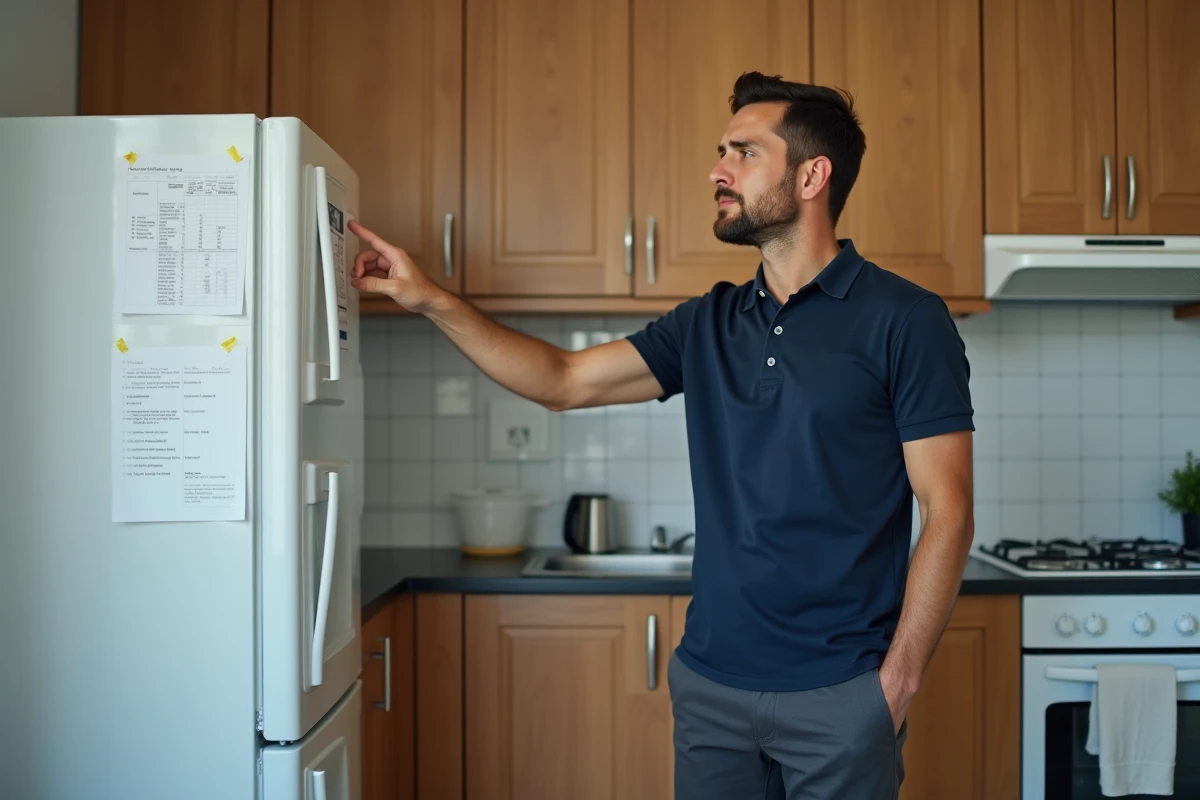 Propriétaire expliquant la répartition des charges dans un appartement meublé loué